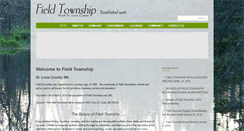 Desktop Screenshot of fieldtownship.com